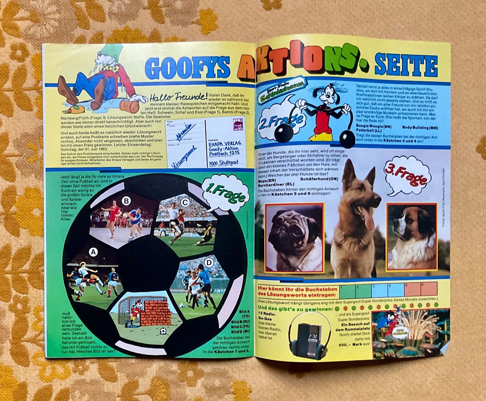 BD: Goofy Heft Nr 7 von 1983 – D'occasion à Endingen par nathan05 8