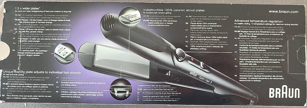 Ferri da stiro: Braun Hair Straightener – Usato da Bad Zurzach venduto da Teno_53 3