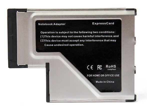 Lettori di schede: Expresscard 54mm to USB 3.0 HUB – Nuovo e nell'imballaggio originale da Unterägeri venduto da RmOnline 4