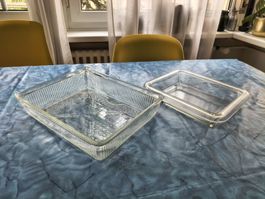 Vintage Glass Open Trays - Durable - Stylish