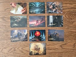 Lord of the Rings Art Series: 10 Signature Karten