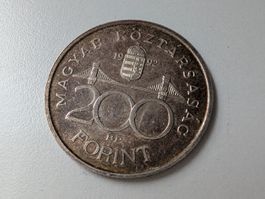 🇭🇺 Hungary 200 Forint Budapest 1992 Silver 12g