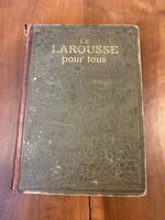 Antike "Larousse pour tous" Enzyklopädie, Vintage Zustand