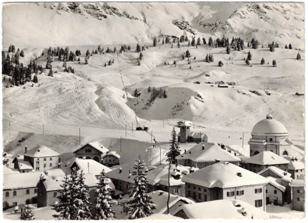 Cartoline postali: San Bernardino - Skilift – Usato da Binningen venduto da Mountainrider