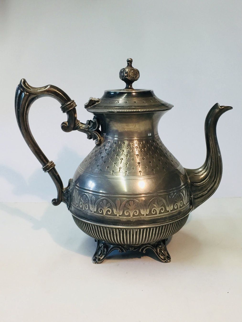 Teiere: Vintage Sheffield England Kaffeeset – Usato da Schaffhausen venduto da vintageville 1