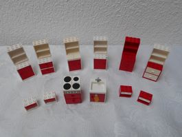 Lego Möbel , ungereinigt  ( Set 355 )
