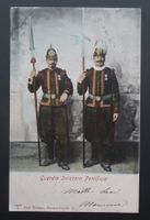 Schweizer Garde in Roma 1903  Ansichtskarte gelaufen