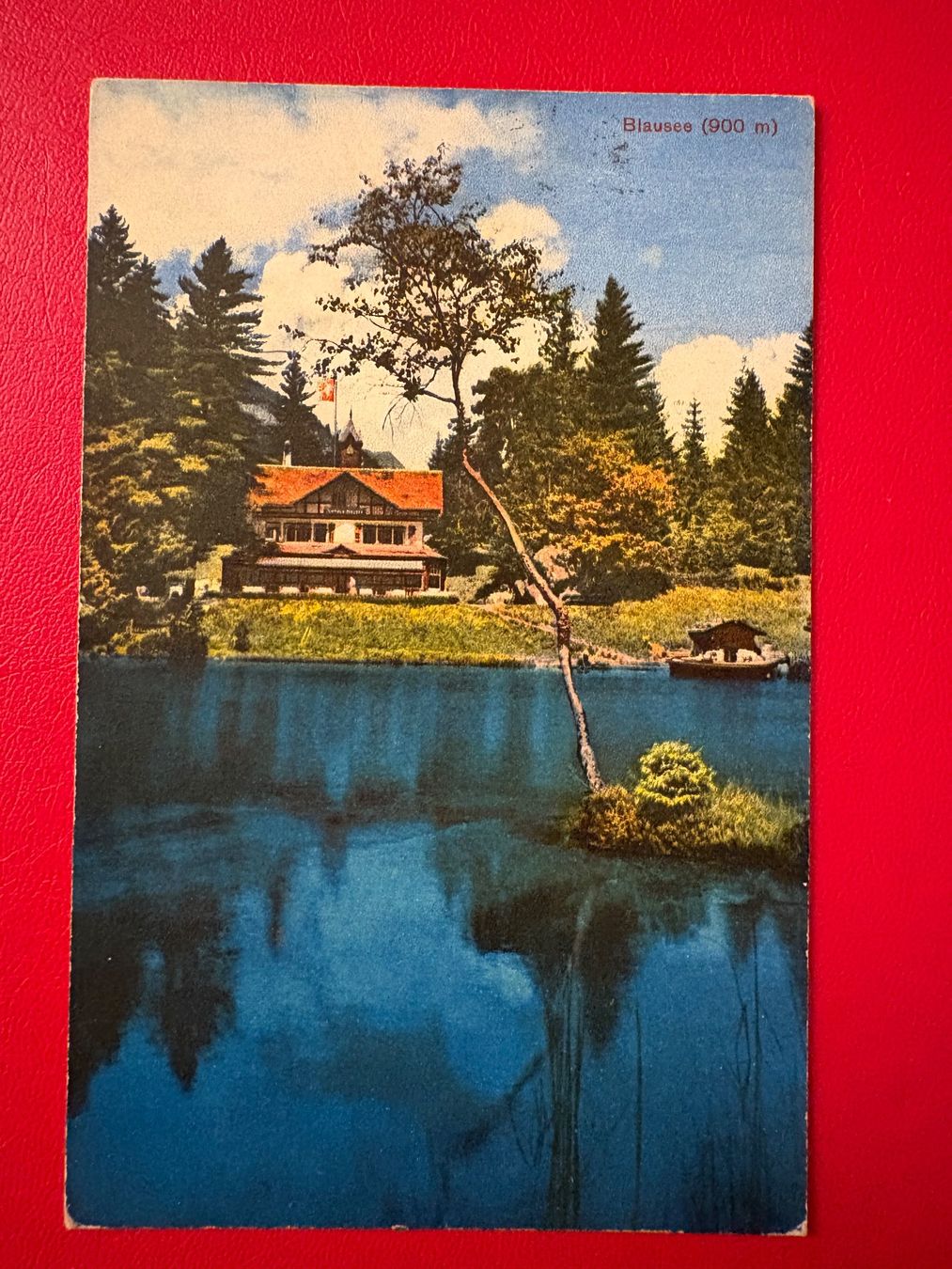 Cartoline postali: 1939 // Blausee – Usato da St-Légier-La Chiésaz venduto da Theo005