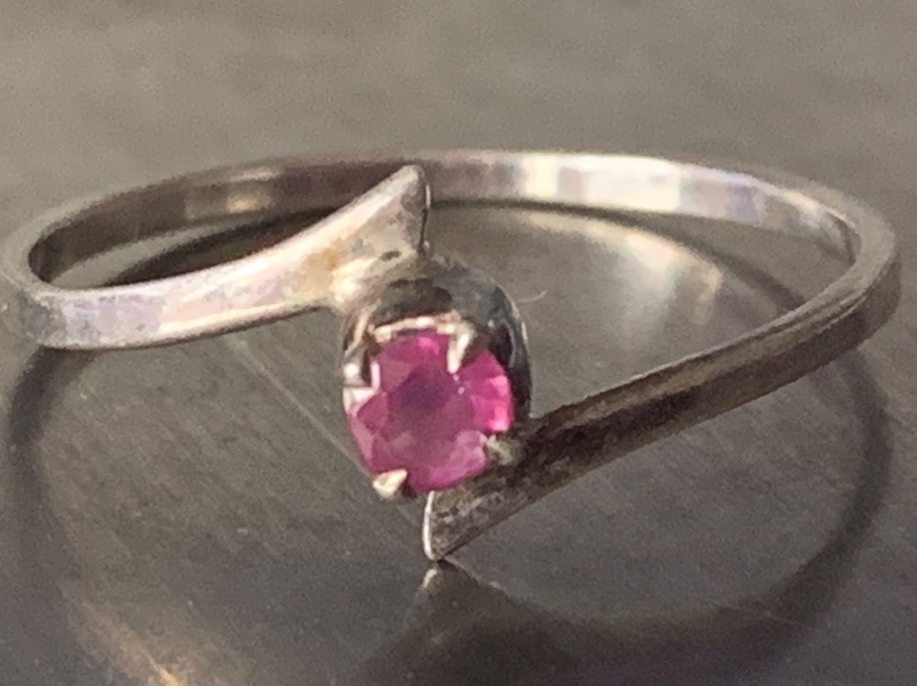 Anelli: Silberring rosarot Klassiker  (55) – Nuovo e nell'imballaggio originale da Dittingen venduto da Bijoubelle