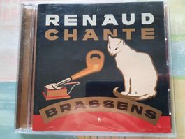 Cd Renaud chante Brassens