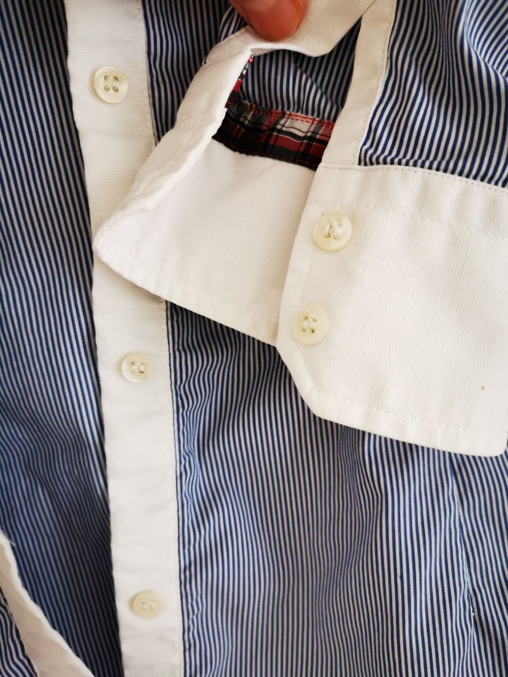 Zara Chemisiers: Damen Hemd Zara Basic gestreift weiss blau Gr XS – D'occasion à Niedergösgen par lil_s6k8 5