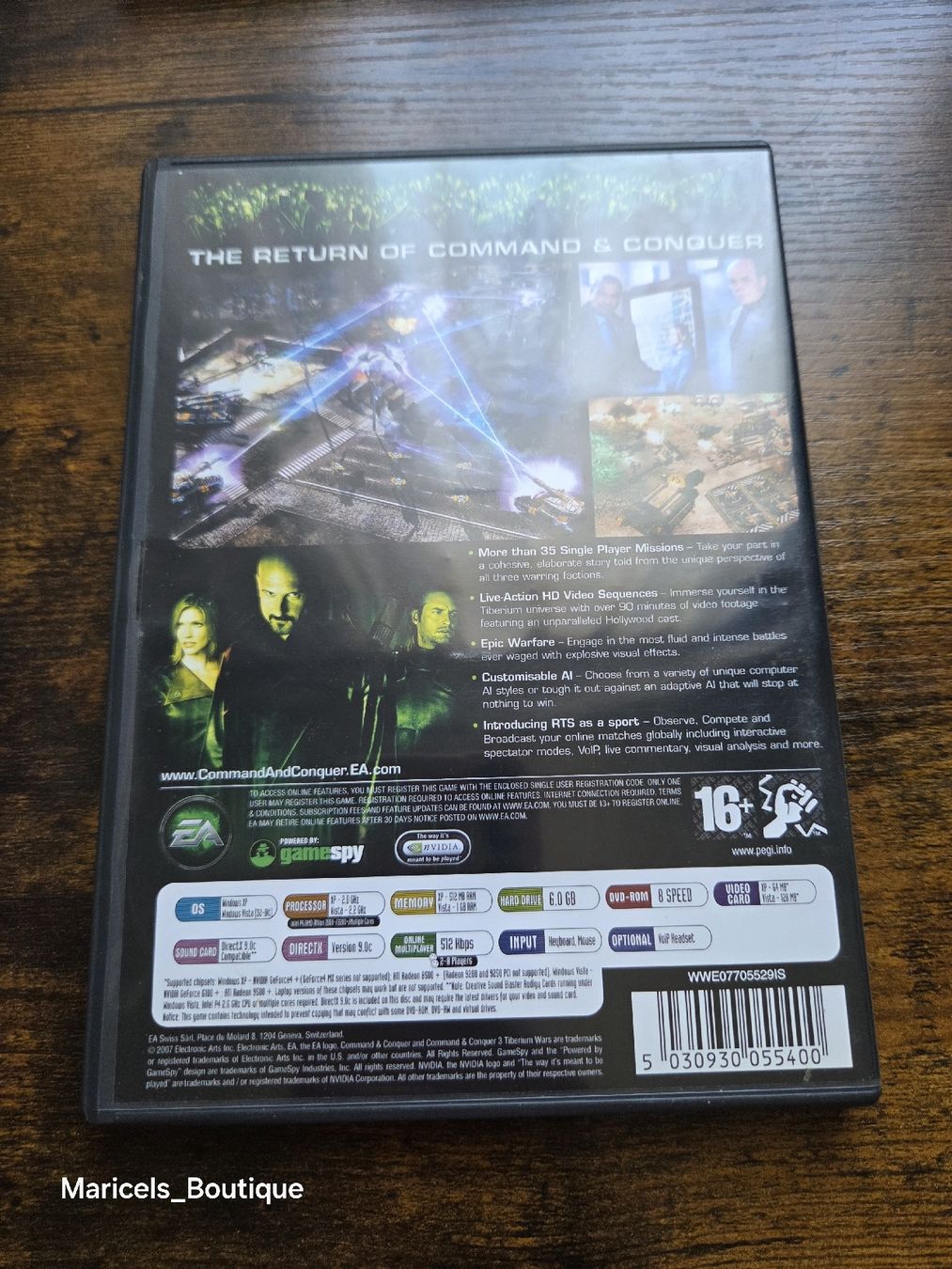 Jeux: Command Conquer Tiberium Wars PC Game  – D'occasion à Winterthur par Maricels_Boutique 2