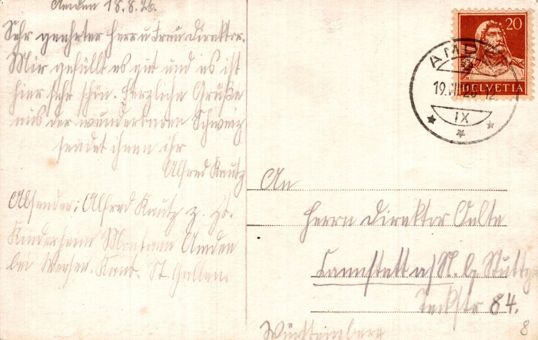 Cartes postales: Amden. Chalet – D'occasion à Bronschhofen par Astore 1