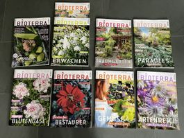Zeitschriften Set - Bio Terra 2023 - Garten Magazin