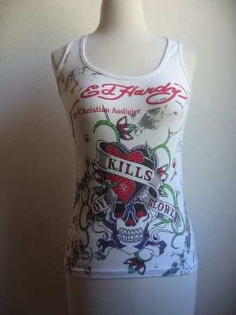 Ed Hardy beau top en taille 36CH!