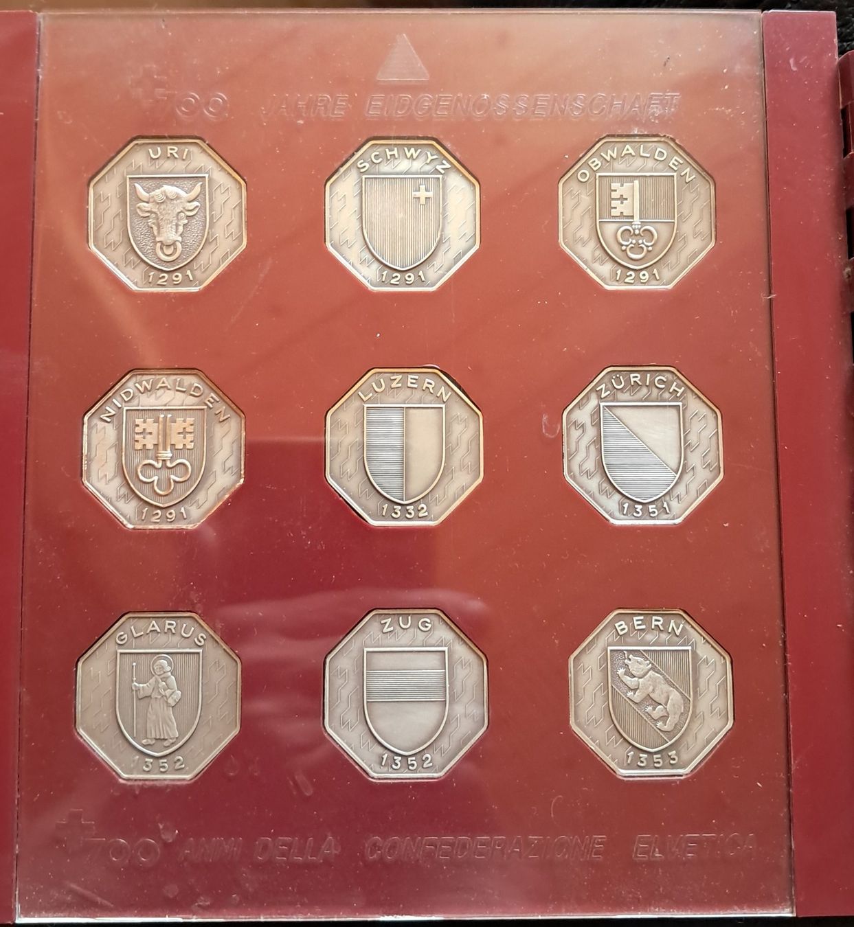 Alle Münzen: 700 Jahre Eidgenossenschaft Silber -Set – Neu (gemäss Beschreibung) aus Wattwil von Tiospaye 5