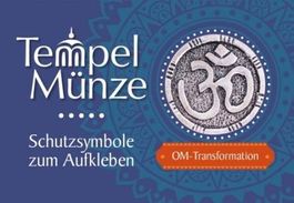 Messing-Tempelmünze versilbert - OM