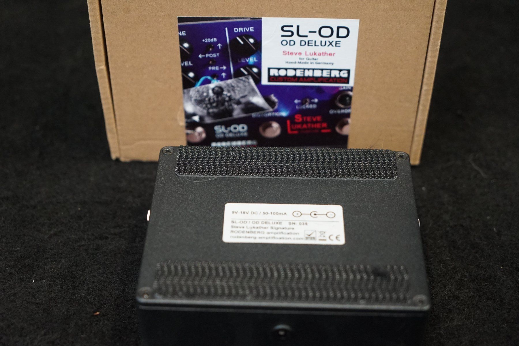 Strumenti musicali: Rodenberg SL-OD Deluxe OD/Dist/Boost – Usato da Ortschwaben venduto da Musictrade 7