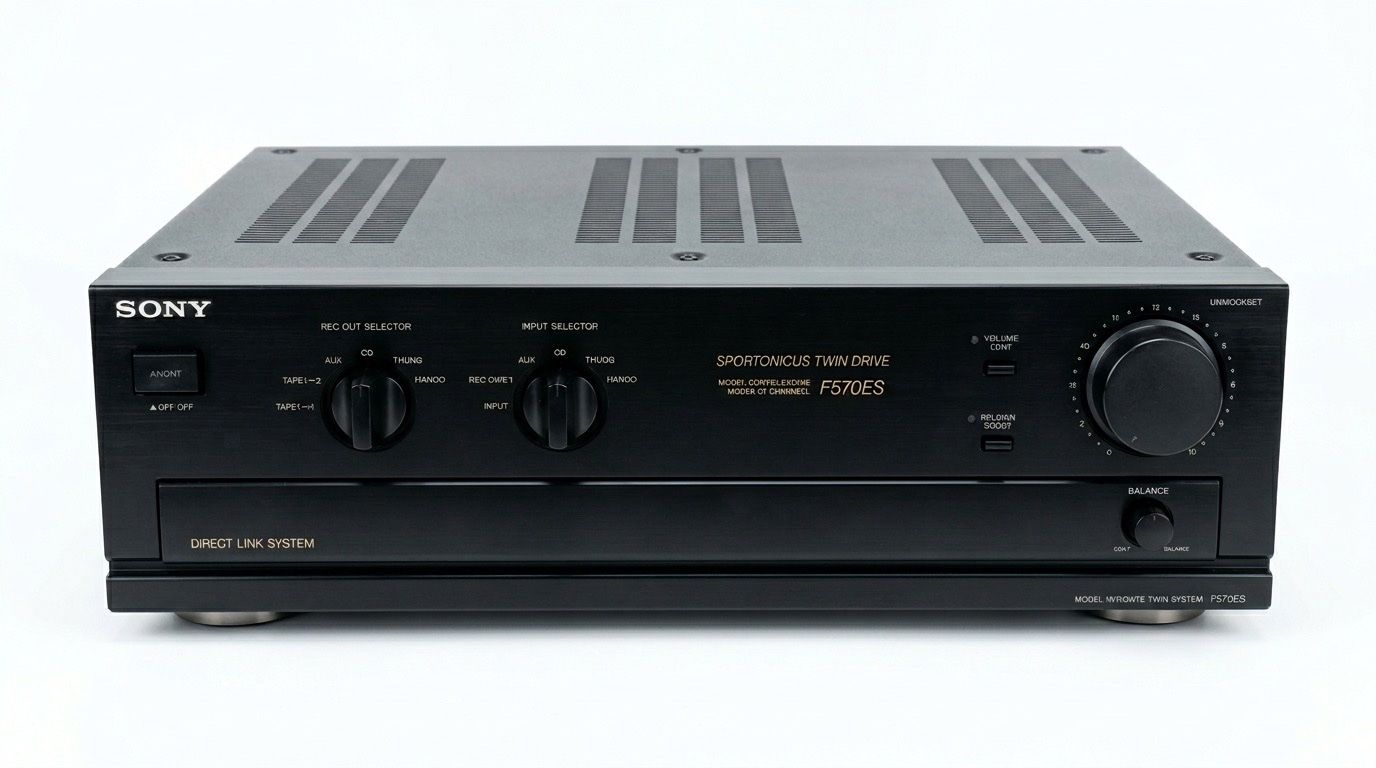 Sony Amplificatori: SONY TA-F 570ES Top Verstarker – Usato da Zürich venduto da Tapehead
