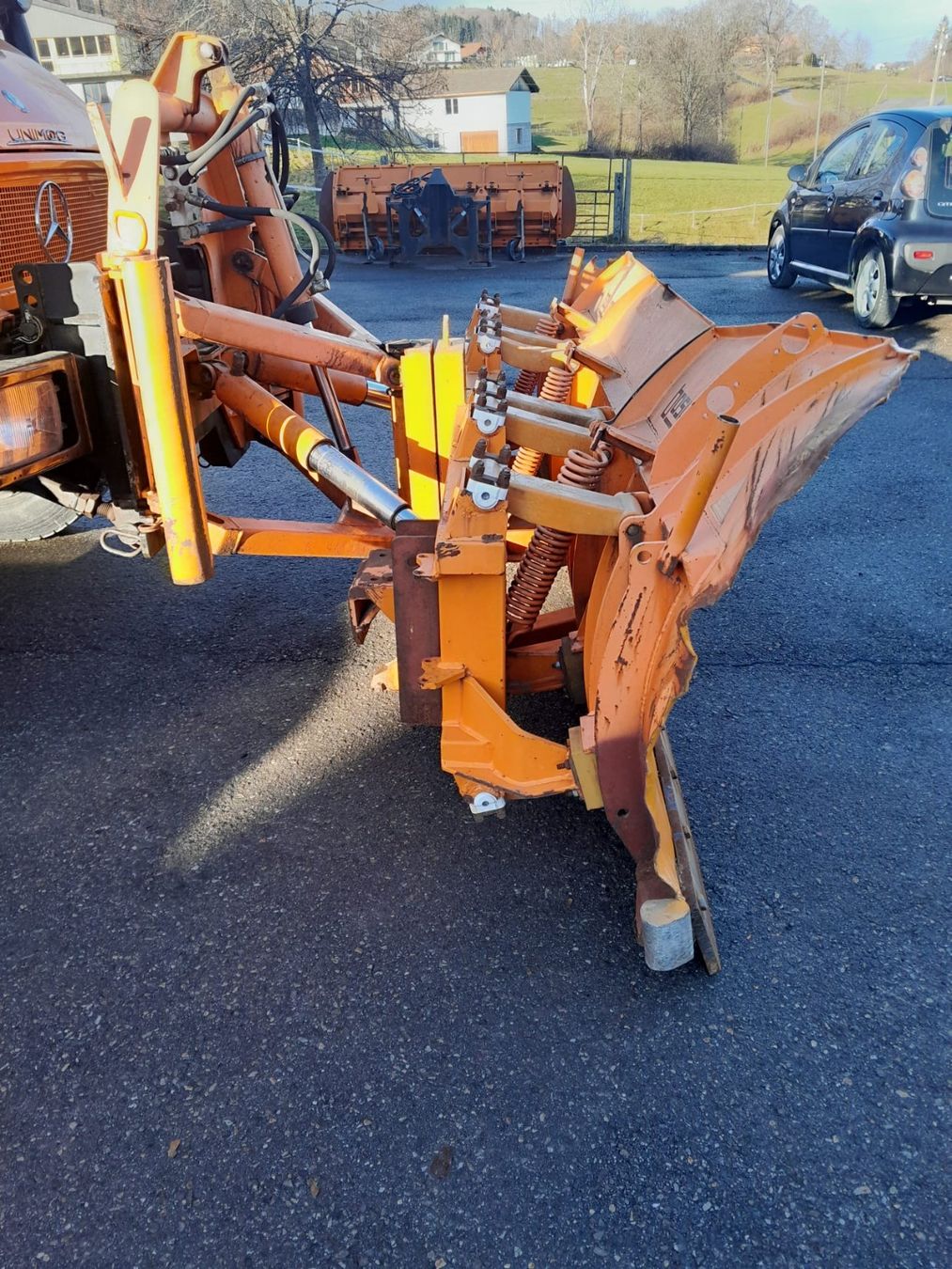 Boschung Schneeräumung: Schneepflug Boschung MF 2.3 – Gebraucht aus Zumholz von unimog3 3