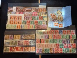 Älteres CH Lot mit vielen tollen Vollstempel etwas ** und *