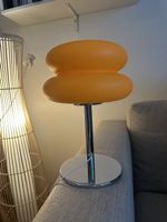 Retro Stil Tischlampe Orange, Macaroon Design, Top Zustand!