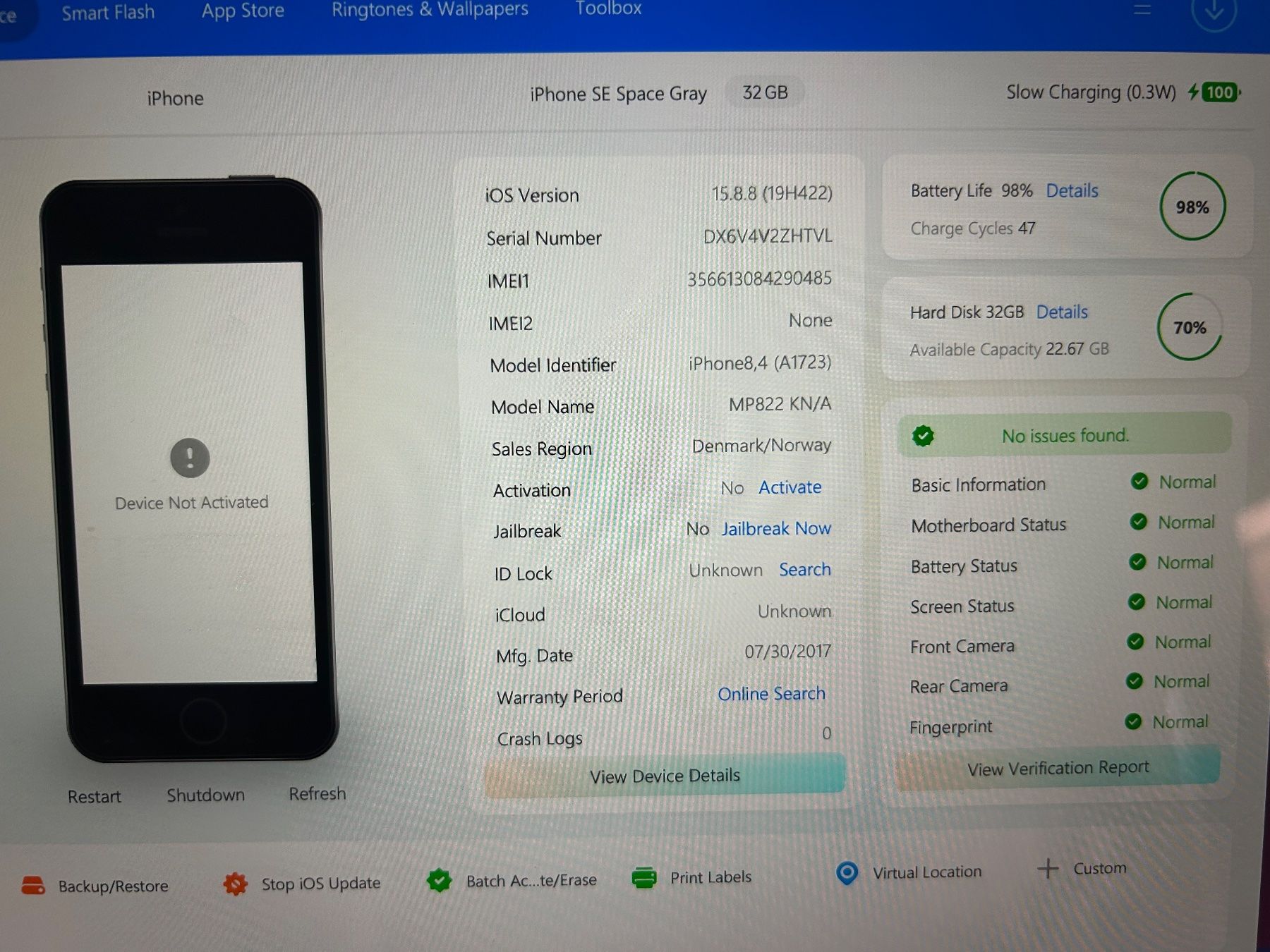 Apple Telefoni cellulari / Smartphones: Apple iPhone SE 32GB Silver – Usato da Zürich venduto da agn_w7nt 2