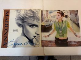 2 Langspielplatten von Madonna aus den 80er Jahren