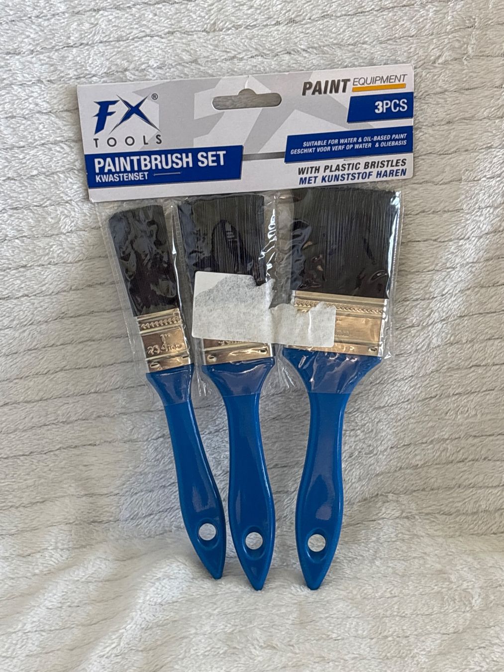 Pennelli: Pinsel Set FX Tools 3-teilig mit Kunststoffborsten neu – Nuovo e nell'imballaggio originale da Oberegg venduto da MR-shop