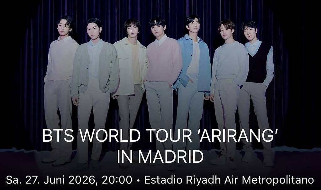 T-shirt: 2 x BTS World Tour Tickets Madrid – Nuovo e nell'imballaggio originale da Möriken AG venduto da ant_c722