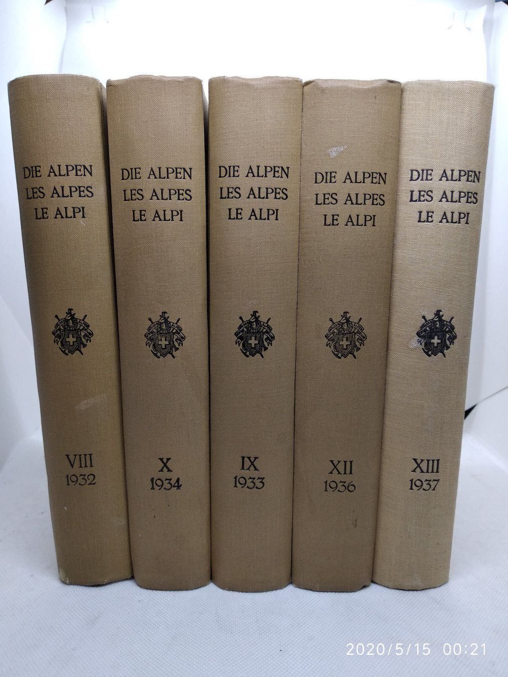 Libri: DIE ALPEN - LES ALPES - LE ALPI – Usato da Goldach venduto da Gaip 6