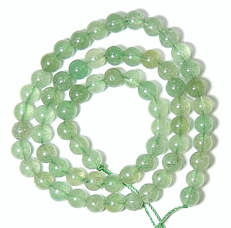 Grüne Turmalin Perlen 4x6mm - Natürliche Edelsteine Für Schmuck, 13 Zoll Länge