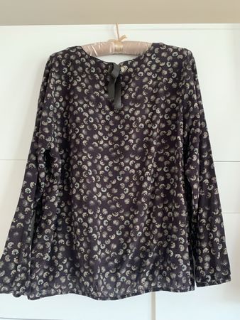 Nile seiden bluse