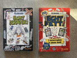 Jugendbücher Echt Krank und Echt Fett zwei Bände