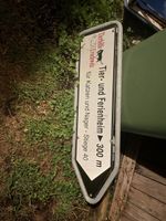Werbetafel Wegweiser
