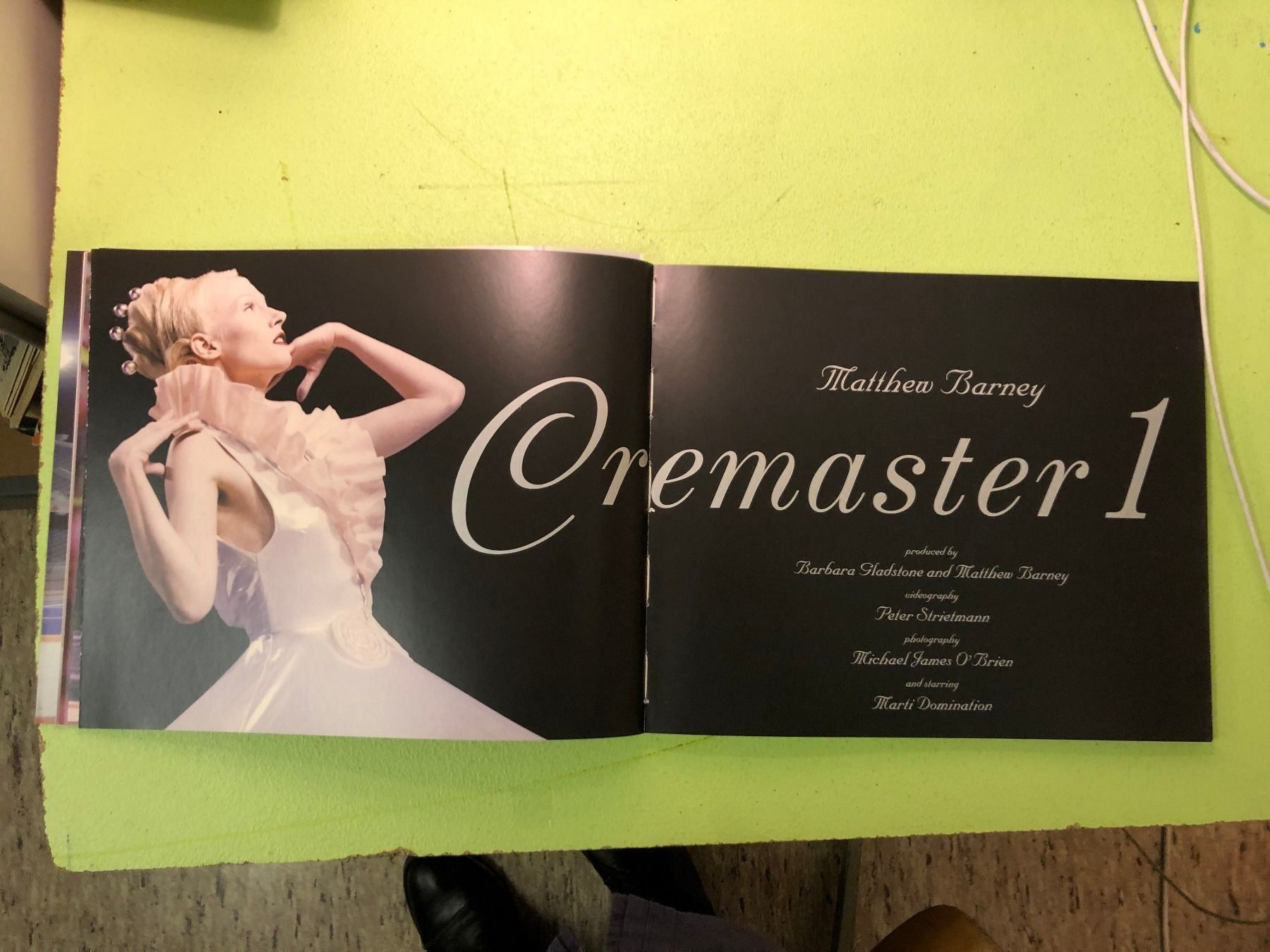 Libri: Matthew Barney: Cremaster 1. – Usato da Zürich venduto da allp 6