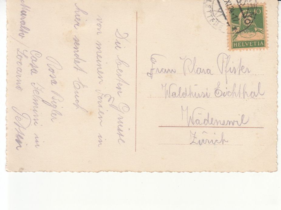 Cartoline postali: Locarno 1924 – Usato da Bürglen TG venduto da StampGraf 1