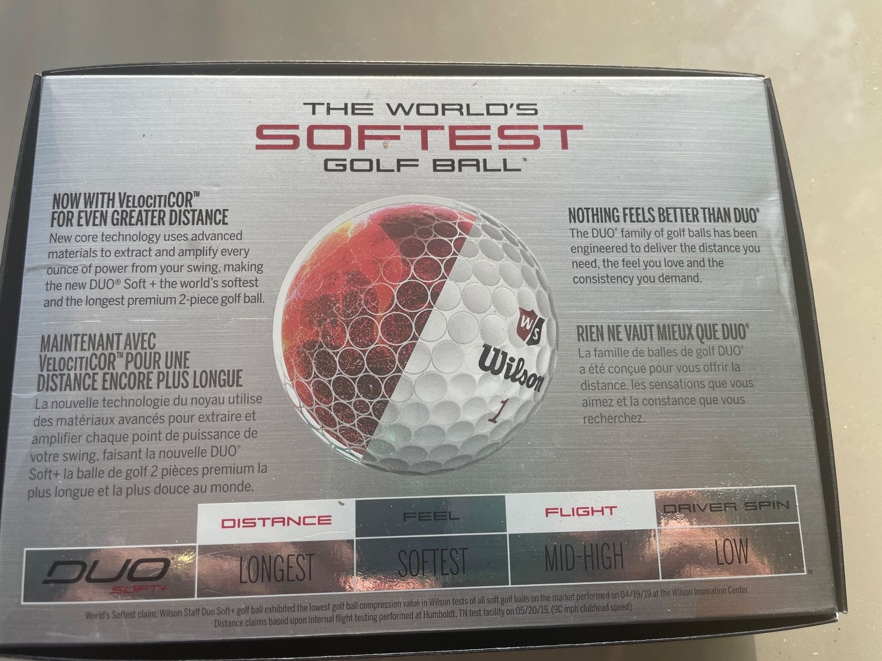 Wilson Palloni: 12 Stk. Neue  Wilson DUO Soft+ Golfbälle – Usato da Schüpfen venduto da Schuepfen45 3