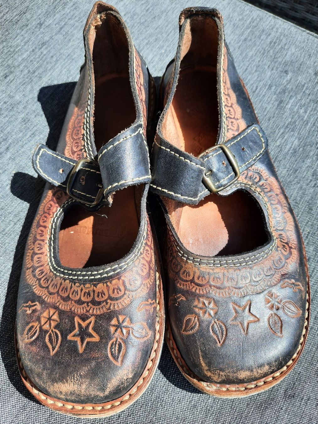 Damenschuhe: Sandalen Gr.38 handmade aus Chile – Gebraucht aus Amden von Schneeflocke111 2