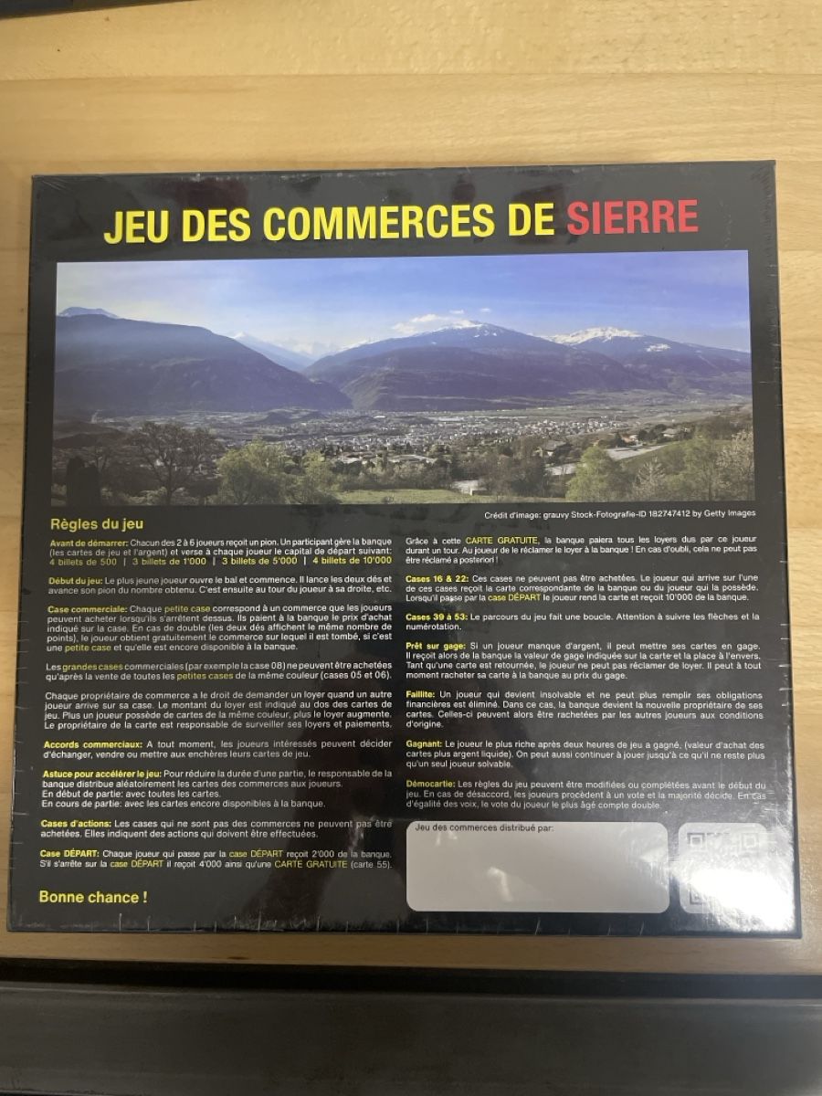 Giochi: Jeu des commerces de Sierre – Nuovo e nell'imballaggio originale da Sion venduto da aud_96b6
