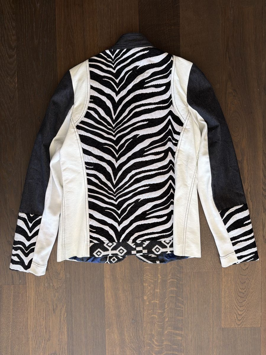 Desigual Giacche: Damen Jacke Desigual Mixmuster Grösse 42 – Nuovo (secondo la descrizione) da Gerzensee venduto da Puce12 1