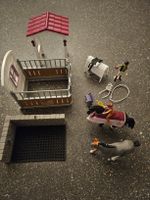 Schleich Pferdebox 2 Pferde zwei Figuren  Sattel.. 