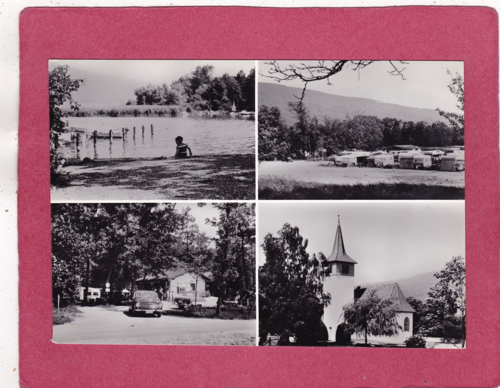Cartes postales: Campingplatz Sutz Bielersee – D'occasion à Herisau par Lisegrat2008