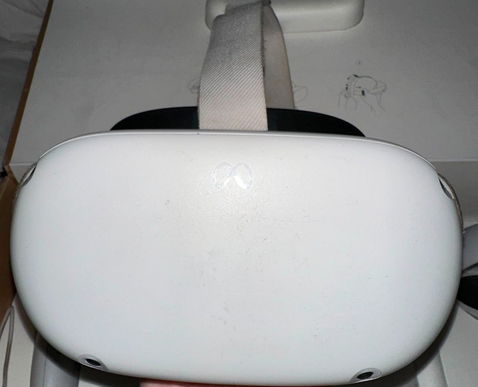 Meta VR Brille: Meta Quest 2 VR Headset + Controllers/Charger - Komplettset – Neu (gemäss Beschreibung) aus Genève von hesgotthepackage 2