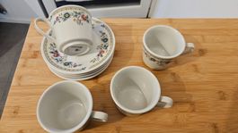 Servizio di 4 tazze da caffè Pacific Porcelain