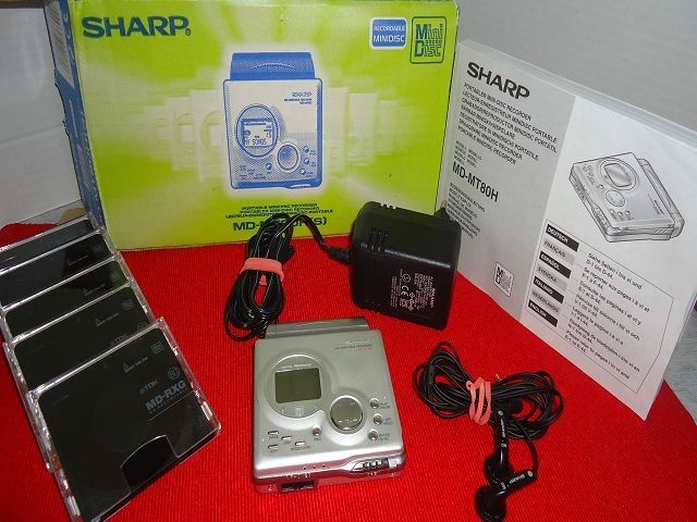 Sharp MD-MT80H MiniDisc Player Recorder - Vintage Top! (Gebraucht) in ...