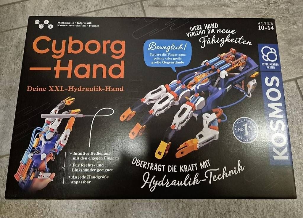 Kit di costruzioni: Roboter Hand von Kosmo Ungeöffnet – Usato da Volken venduto da Mineralwasser13