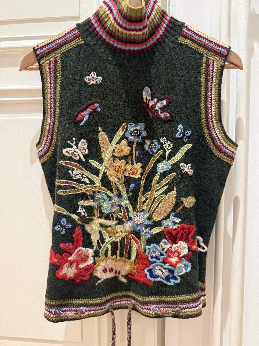 Kenzo Gilets & Westen: Kenzo Wool Top – Gebraucht aus Genève von din_8xv2