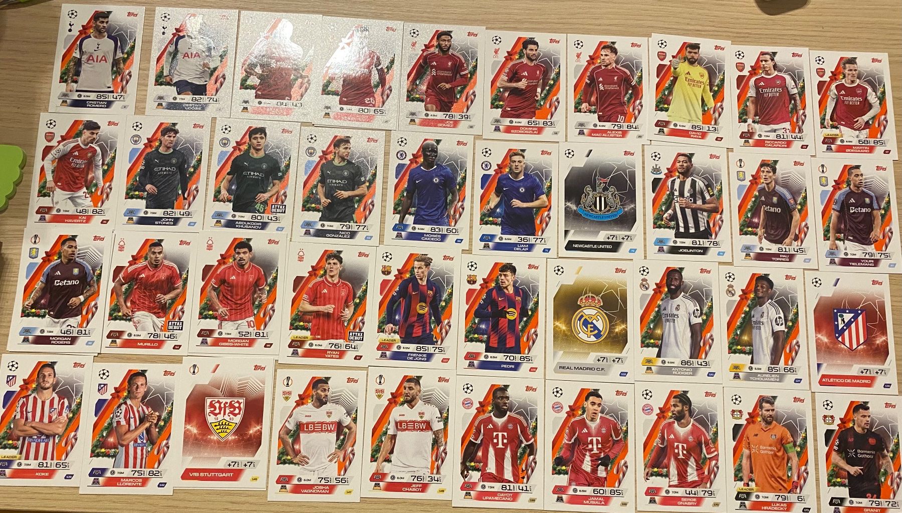 Topps Carte collezionabili: Topps Match Attax 25/26 Festive Parallel 75 Karten – Nuovo (secondo la descrizione) da Zürich venduto da BVBWINNER