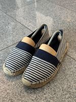 Damen Navy Espadrilles gestreift - 38 - wie NEU!